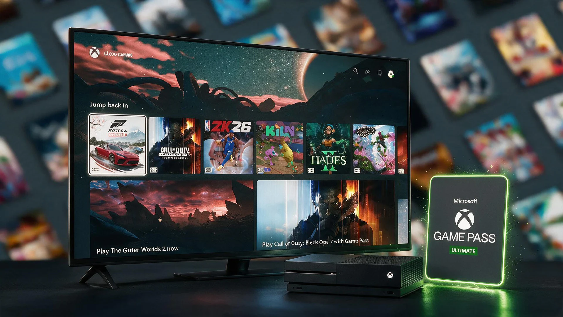 Xbox Game Pass Ultimate — console e catalogo giochi